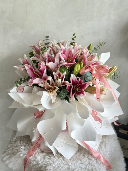 Lilies and Buds