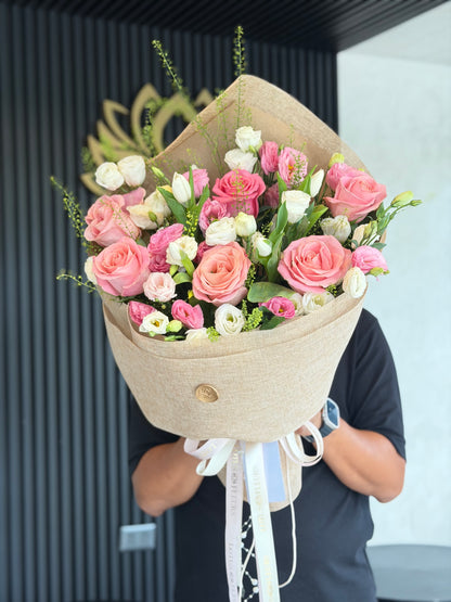 Burlap Blush