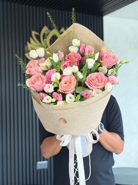 Burlap Blush