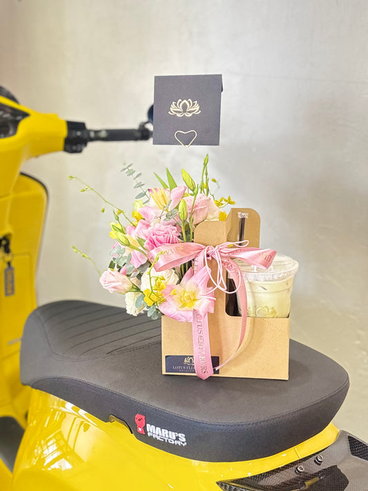 Tulipes et Café