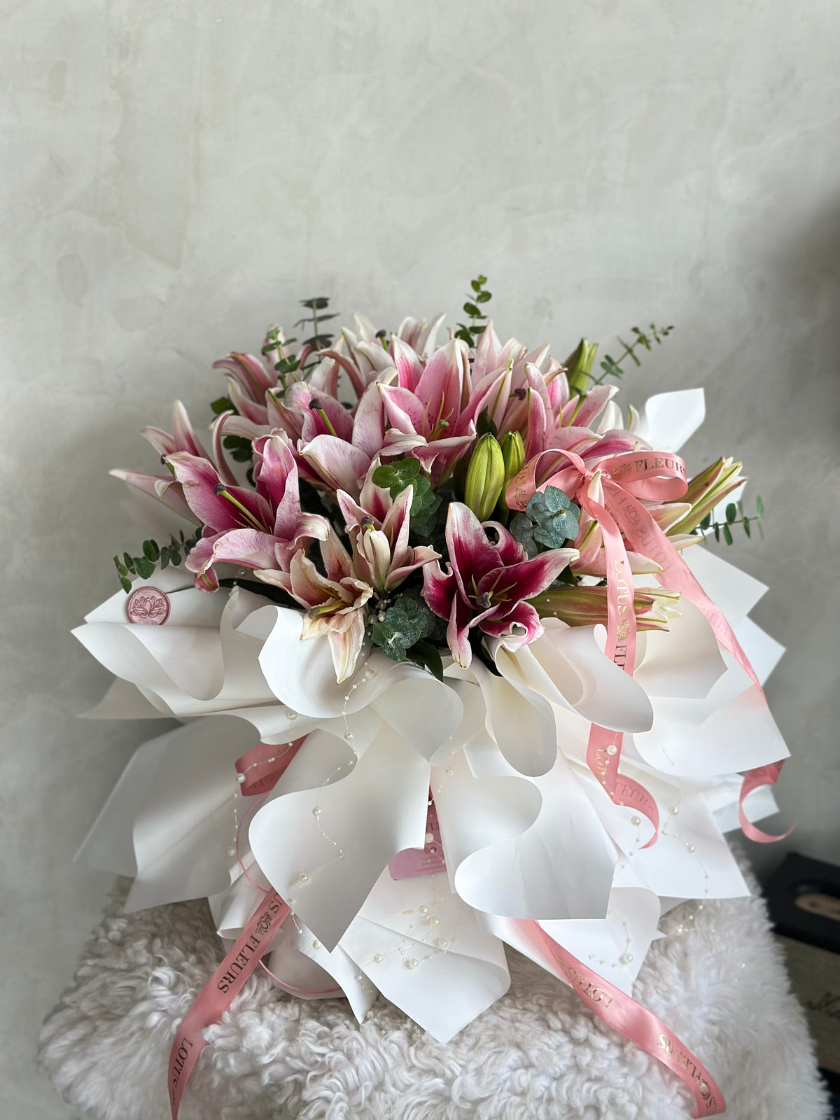 Lilies and Buds