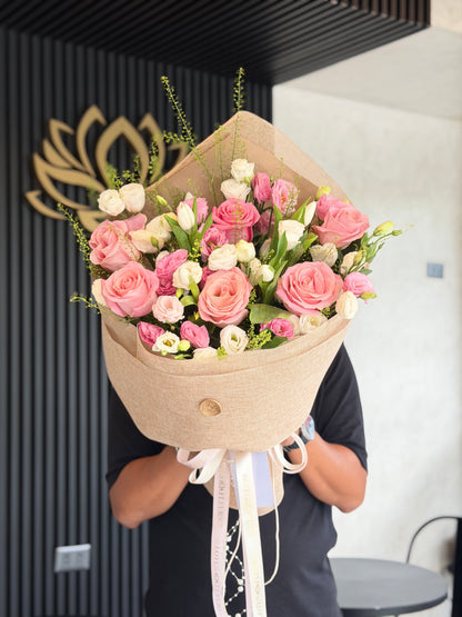 Burlap Blush