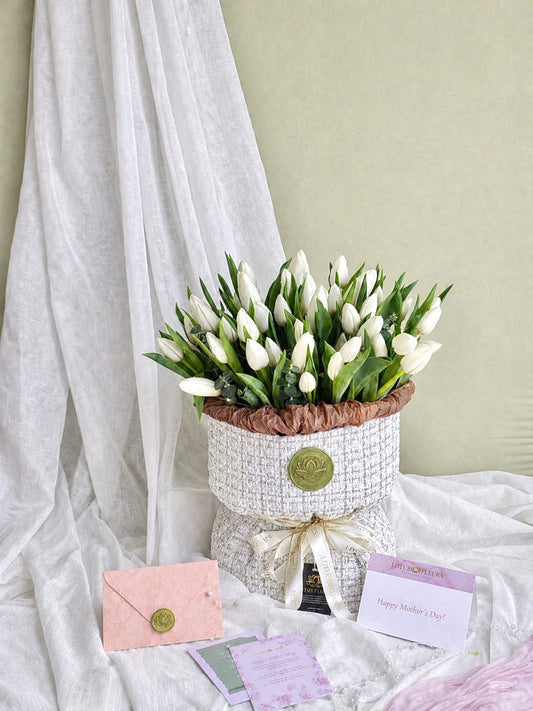 Maison Tulipe - 50 stems