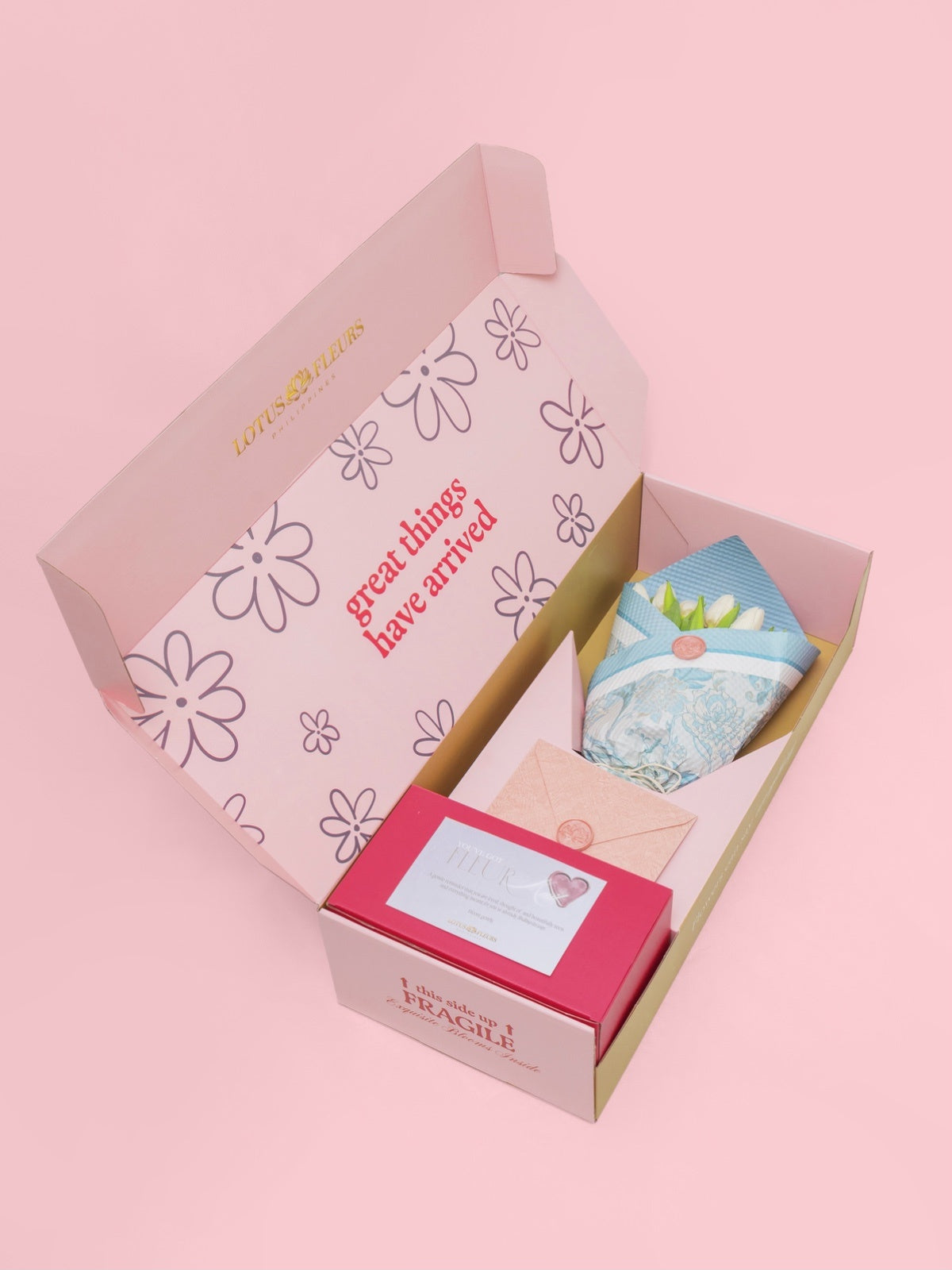 Lotus Fleur Mail - Tulips
