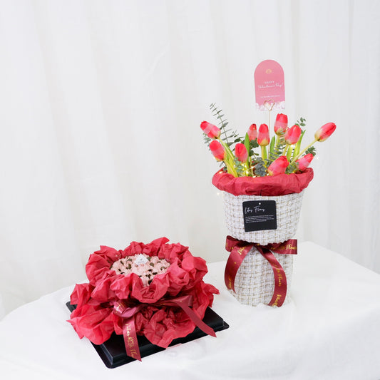 Fatima - Bouquet Cake Bundle