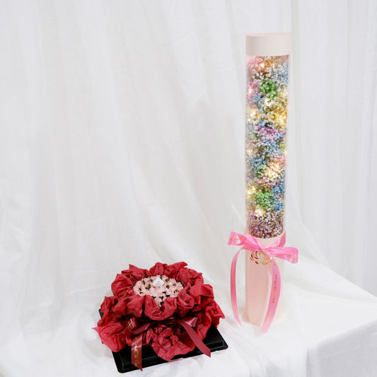 High in Love- Bouquet Cake Bundle