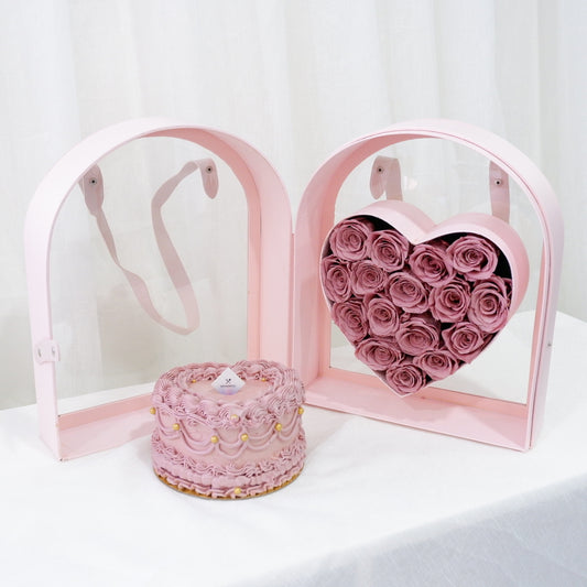 Clearly In Love - Heart Cake Bundle
