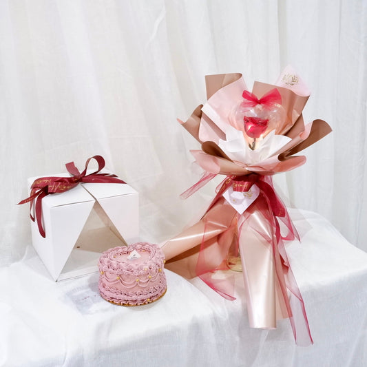 Timeless Cupid - Heart Cake Bundle